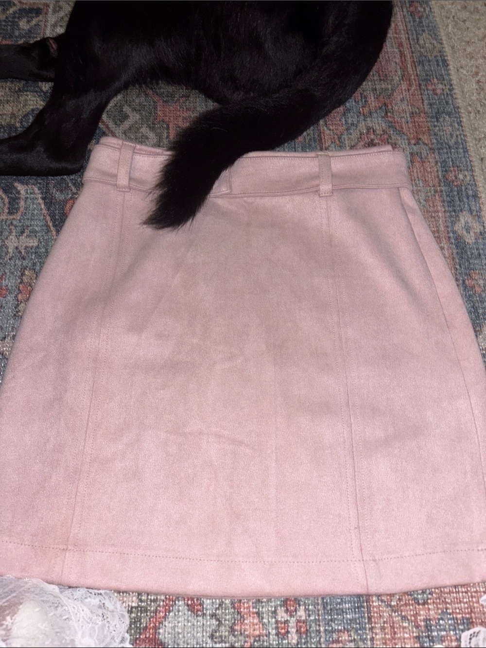 Haute Monde Blush Pink Skirt size small